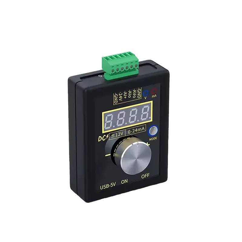 مولد إشارة ومعاير FNIRSI SG-002 بخرج 0-12 فولت و0-24 مللي أمبير