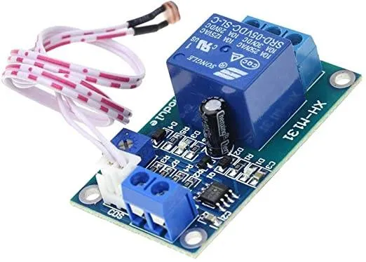 وحدة مفتاح مرحل 12 فولت تعمل بالضوء بمستشعر LDR موديل XH-M131