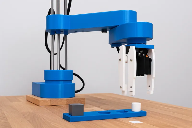 SCARA 4 DOF Robotic Arm Kit with Servo Motors