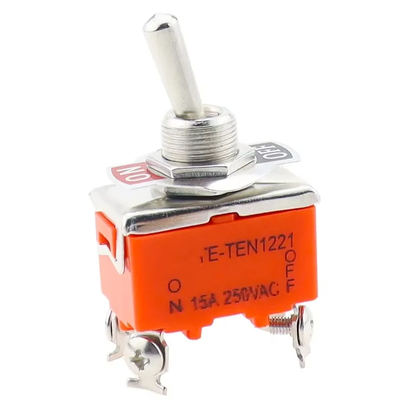 E-TEN1221 4-Pin Toggle Switch 15A ON/OFF DPST