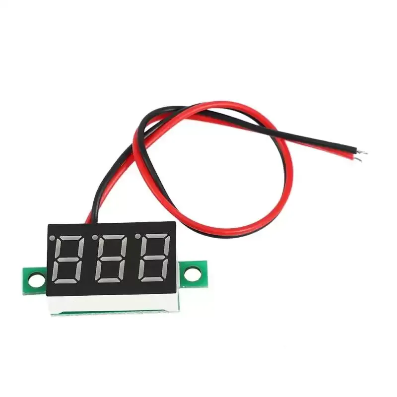 Digital Voltmeter Display 0.36 inch Red LED 2-Wire 4.5-30V DC