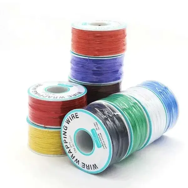 30 AWG Tin-Plated Copper Wire-Wrap Wire 0.25mm (8 Colors)