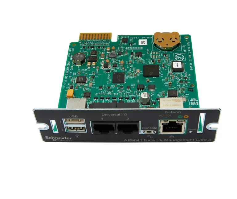 بطاقة إدارة شبكة UPS طراز AP9641 من الجيل الثالث (NMC3)
