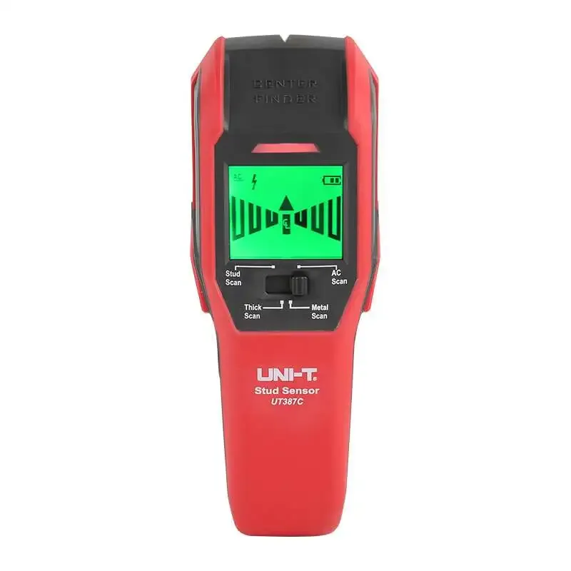 UNI-T UT387C 4-in-1 Wall Stud Scanner (Wood, Metal, AC Wire)
