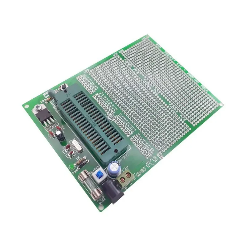 AVR Project Kit with 40-Pin ZIF Socket and Working Area
