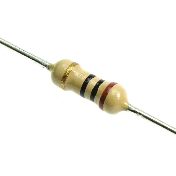 Carbon Resistor 10Ω 2W Through-Hole