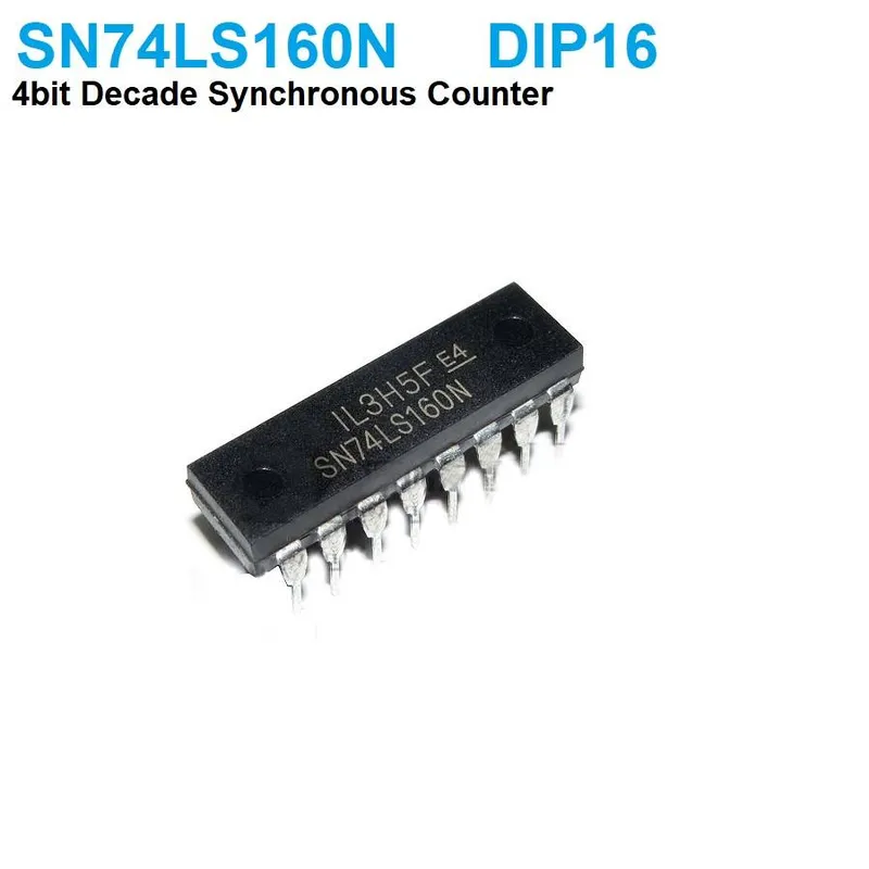 SN74LS160N 4-Bit Decade Synchronous Counter DIP-16