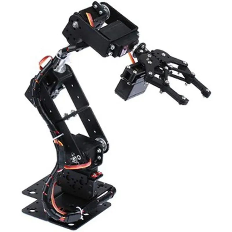 Aluminum Robotic Arm 6 DOF Kit with 6 PCS MG996 Servo