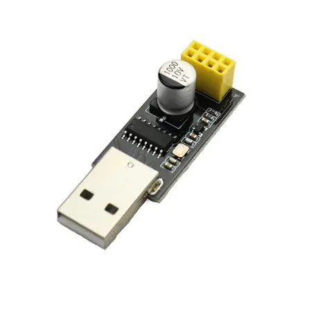 مبرمج CH340 من USB إلى TTL لوحدة ESP8266 ESP-01