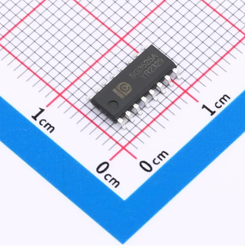 متحكم PWM من نوع SG3525A بتيار خرج 500mA وغلاف SOP-16 للتركيب السطحي