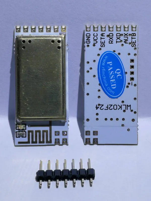 WLK02F24 2.4 GHz Wireless Serial Data Module (UART)