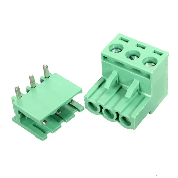 KF2EDGR-5.08-3P Pluggable Terminal Block Right Angle 5.08mm 3-Pin
