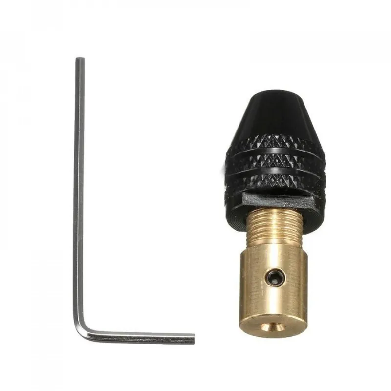 Mini Electronic Drill Chuck 2mm Shank, 0.3-3.5mm Range