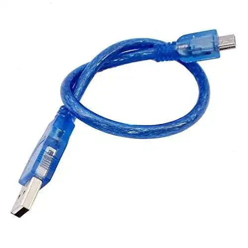 كابل USB من النوع A إلى Mini-B طوله 30 سم لـ Arduino Nano