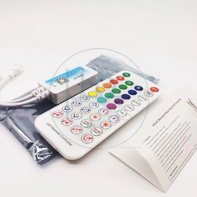 SP611E Bluetooth, IR & Music Controller for WS2812B/WS2811/SK6812
