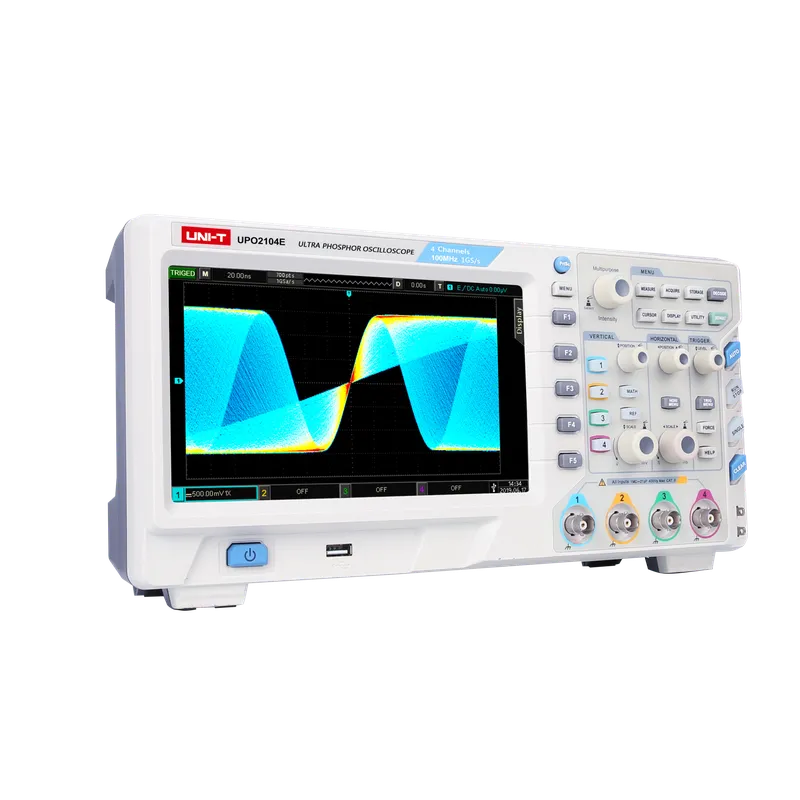 UNI-T UPO2104E 4-Channel 100MHz Ultra Phosphor Oscilloscope