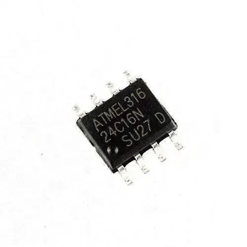 AT24C16N 16Kbit I2C EEPROM SMD SOIC-8
