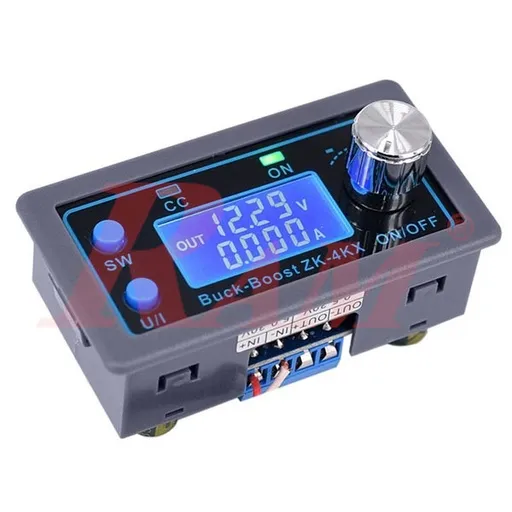 محول DC-DC خفض ورفع قابل للضبط CC/CV بتيار 4 أمبير ZK-4KX