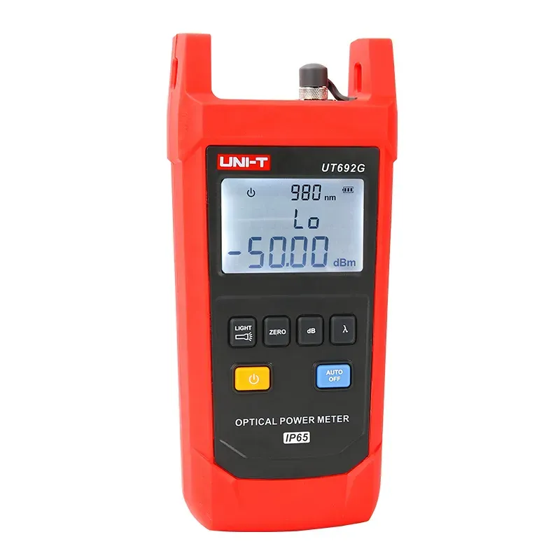 مقياس القدرة الضوئية المحمول UNI-T UT692G بنطاق من -50 إلى +26 dBm