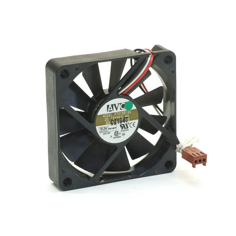 AVC F7015B12U DC Fan 12VDC 0.4A 70x70x15mm