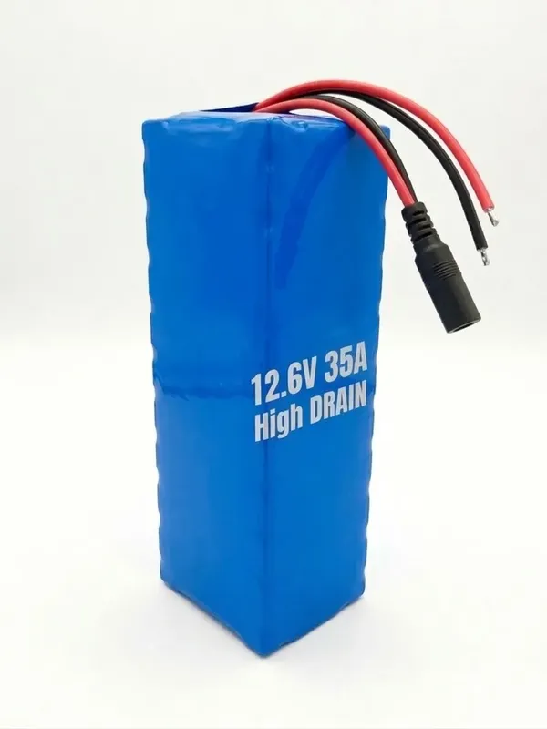 12.6V 35Ah 3S12P Lithium-ion Battery Pack, 40A Max Discharge