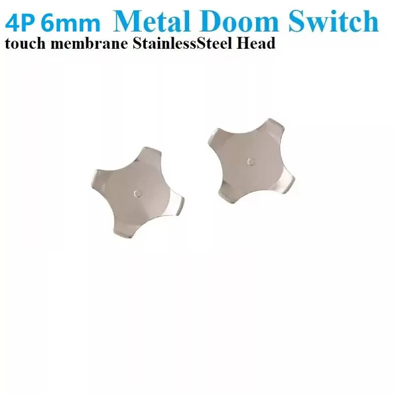 4-Leg Metal Dome SMD Tact Switch 6mm