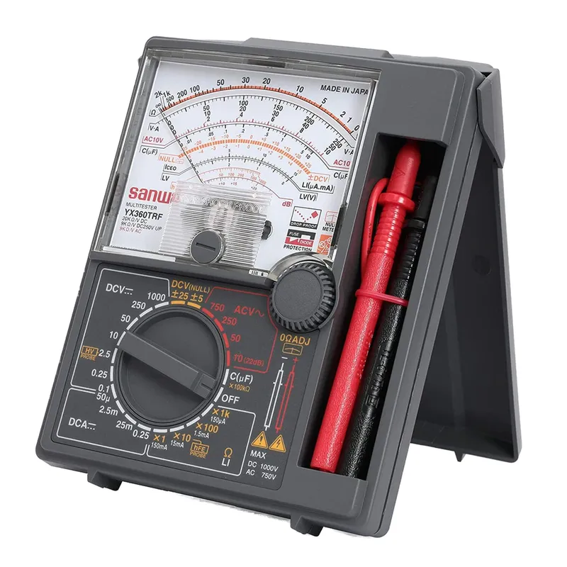 Sanwa YX-360TRF Analog Multimeter with Taut-Band Movement