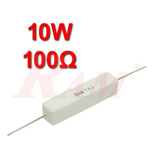 Ceramic Power Resistor 10W 100Ω