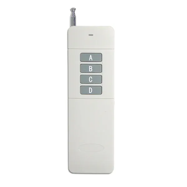 433MHz RF Wireless Remote Control 4 Buttons (A/B/C/D)