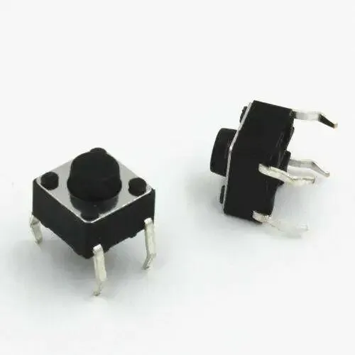 Mini Tactile Push Button 4-Pin 6x6x5.5 mm PCB Mount