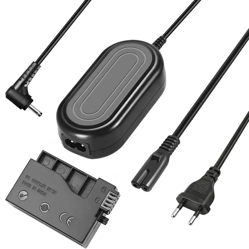 DR-LP-E8 Dummy Battery with AC-E8 Adapter Kit for Canon LP-E8
