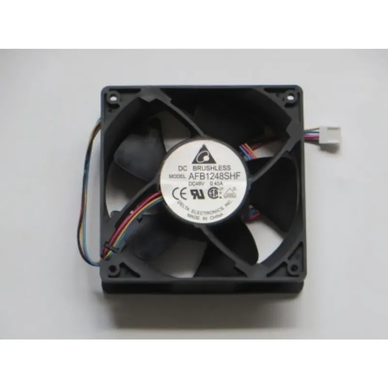 مروحة تيار مستمر Delta AFB1248SHF ‏48 فولت 0.45 أمبير 120×120×35 مم
