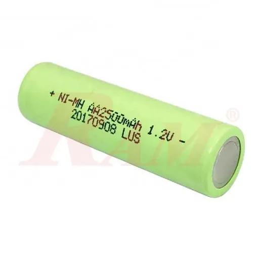 1.2V AA Ni-MH Rechargeable Battery 2500mAh