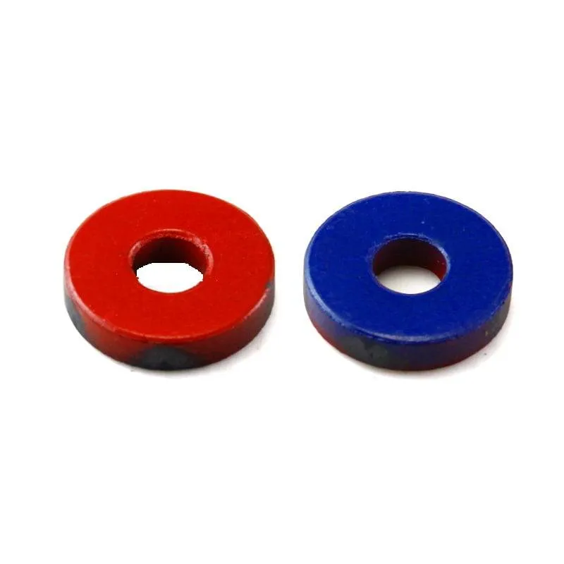 Ring-Shaped Ferrite Educational Magnet 18mm/35mm