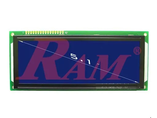 LC2042BM Big Character 4x20 LCD Module, Blue