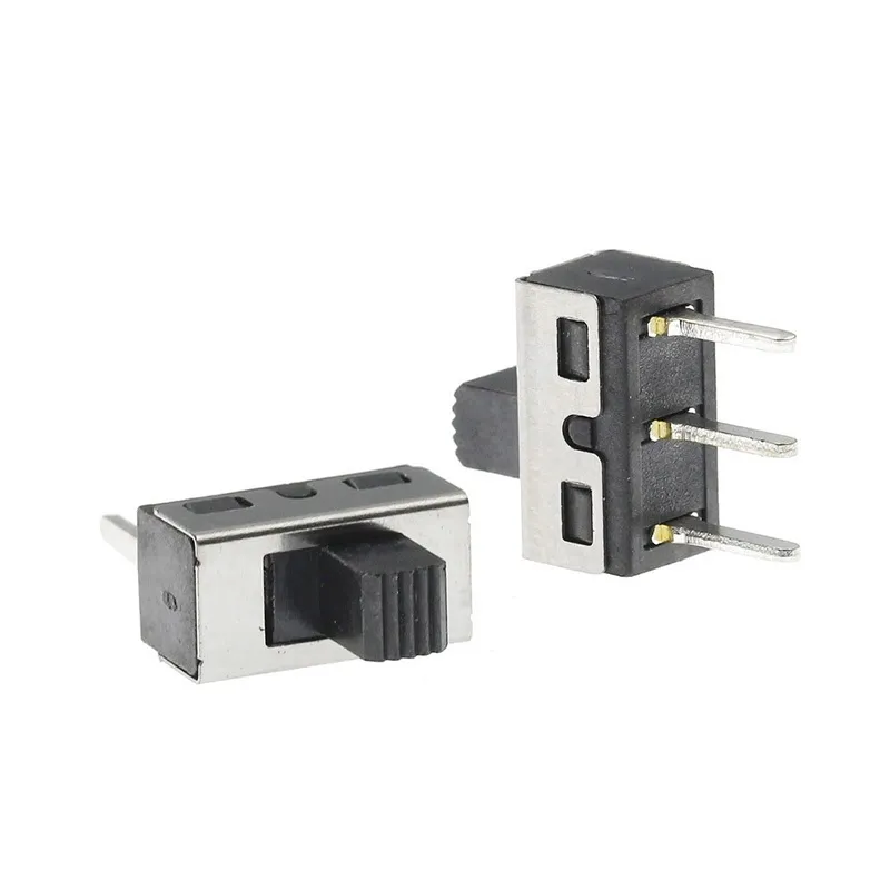 SS12D10G5 Slide Switch SPDT 1P2T 5 mm Height PCB Mount