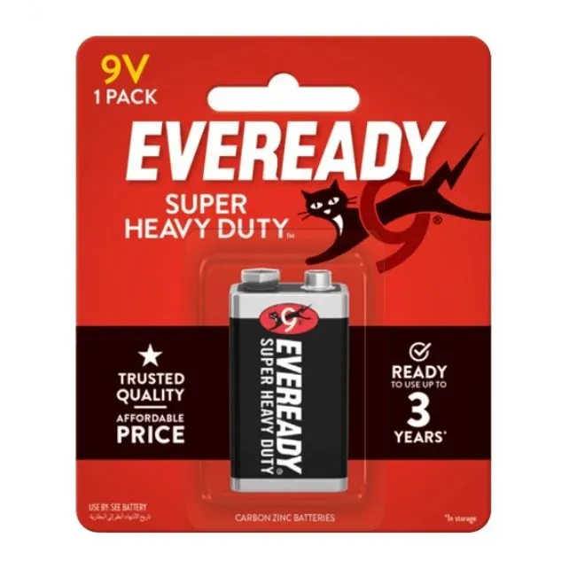 EVEREADY Super Heavy Duty 9V Battery