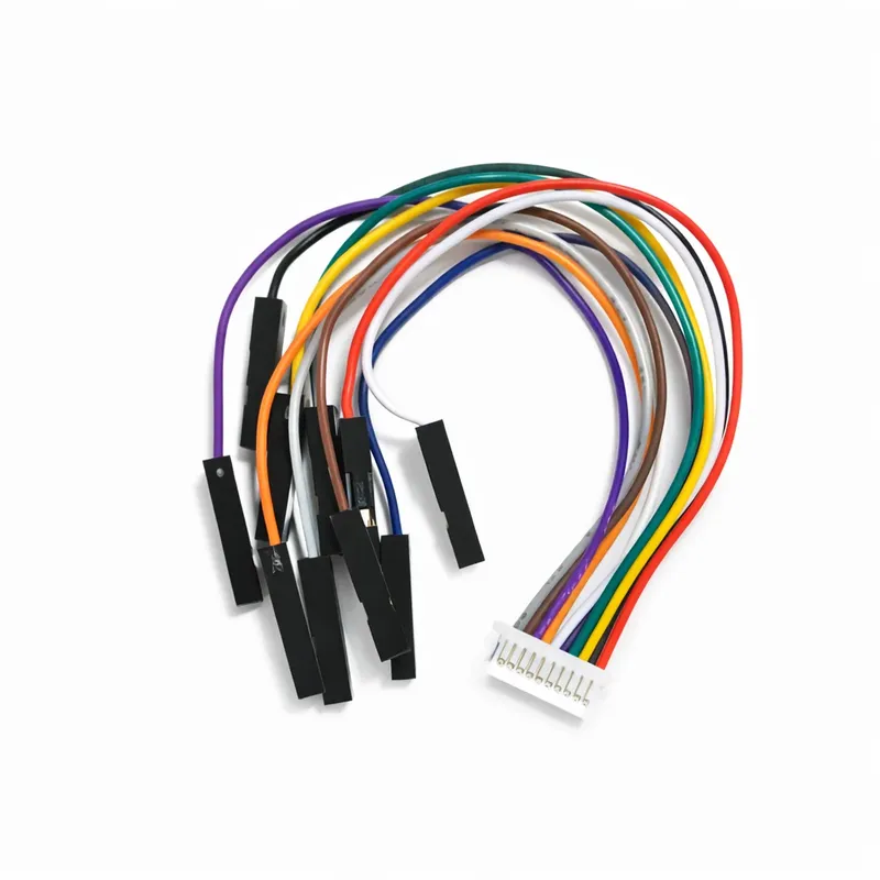 كابل JST XH إلى Dupont بعدد 10 أطراف وسلك 26 AWG بطول 10 سم