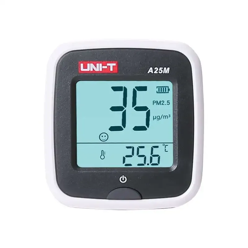 UNI-T A25M Handheld PM2.5 Air Quality Monitor with Alarm