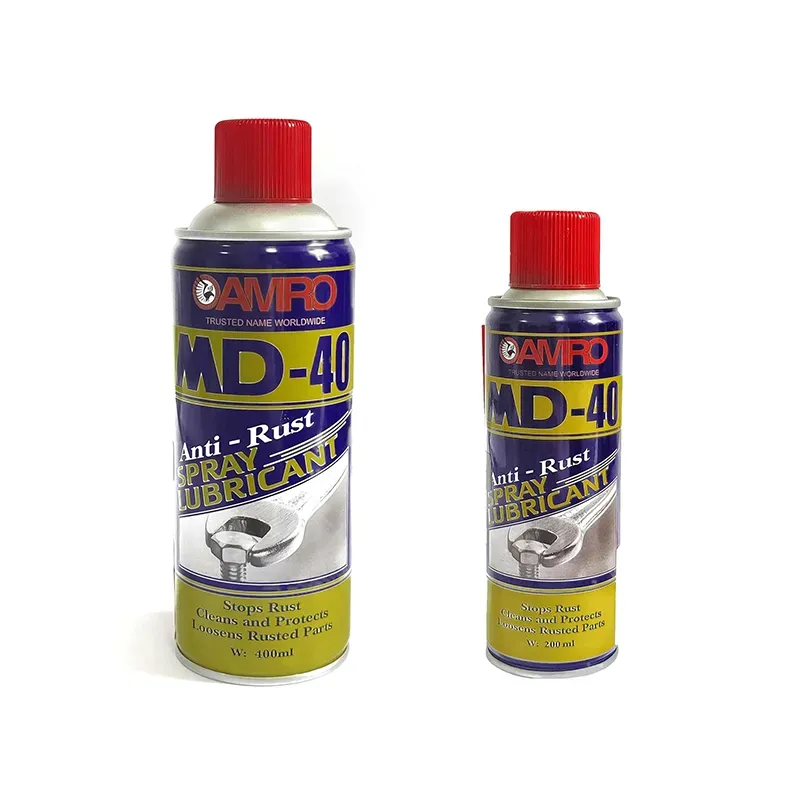 AMRO MD-40 Silicone Anti-Rust Lubricant Spray (200ml / 400ml)