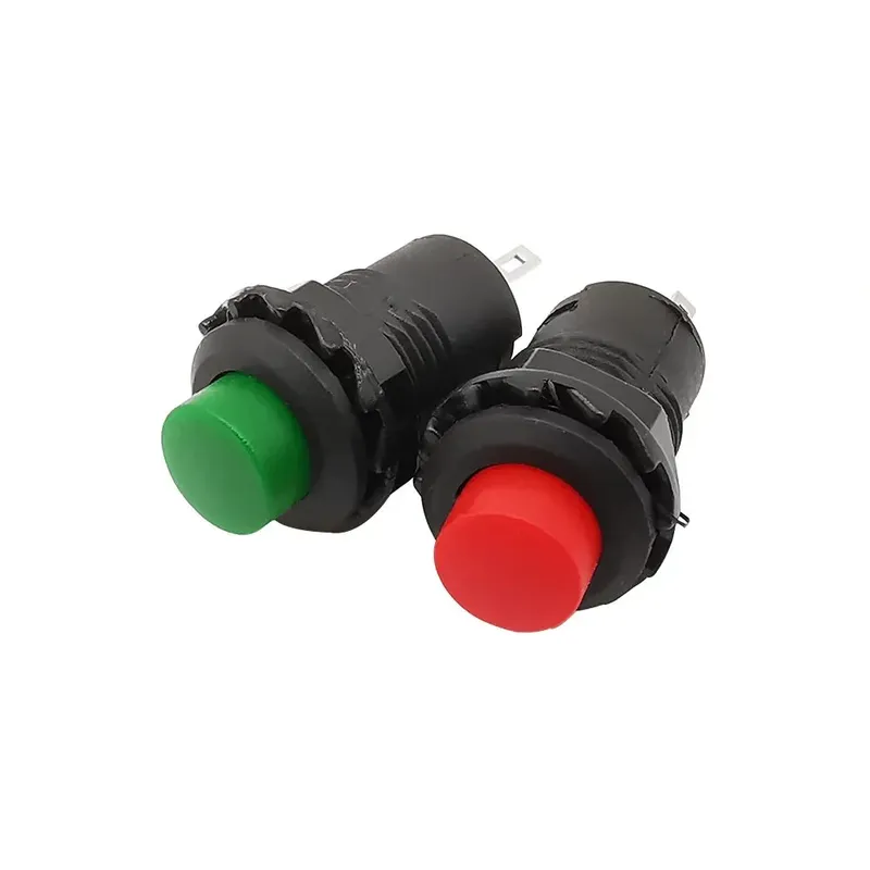 DS428 12mm Self-Lock ON/OFF Push Button Switch 2-Pin