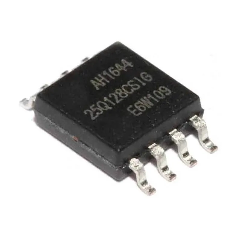 GD25Q128 128Mbit (16MB) SPI NOR Flash Memory IC, SOIC-8, 3.3V