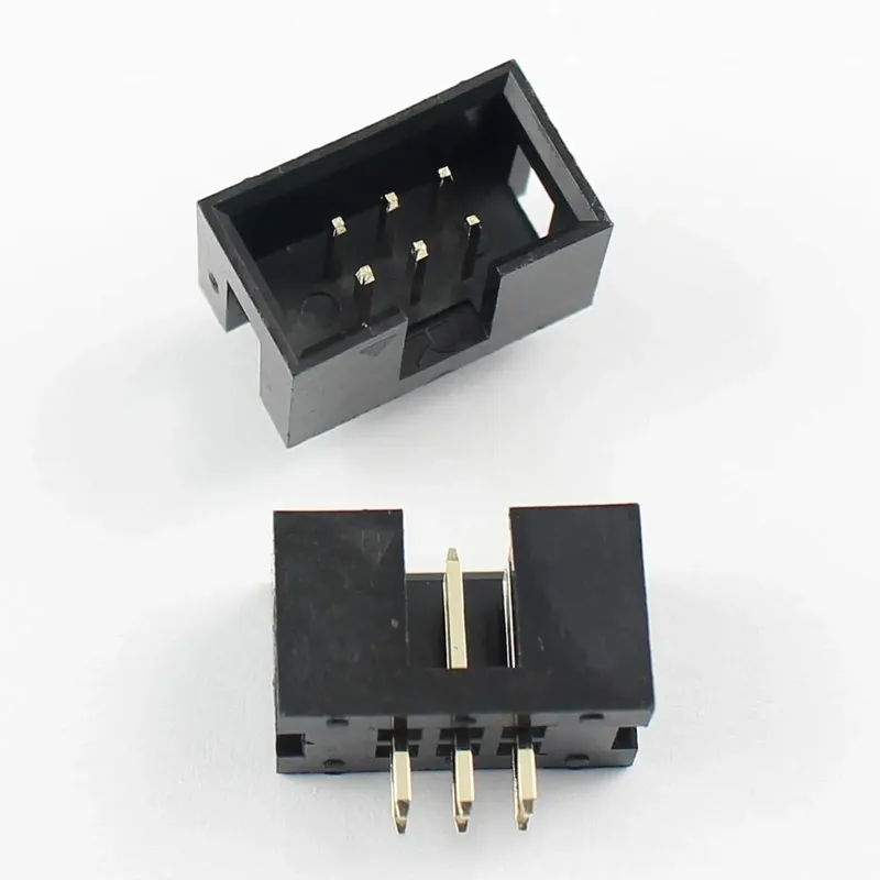 IDC FC-6 Male Box Header for PCB 6 pin 2.54mm