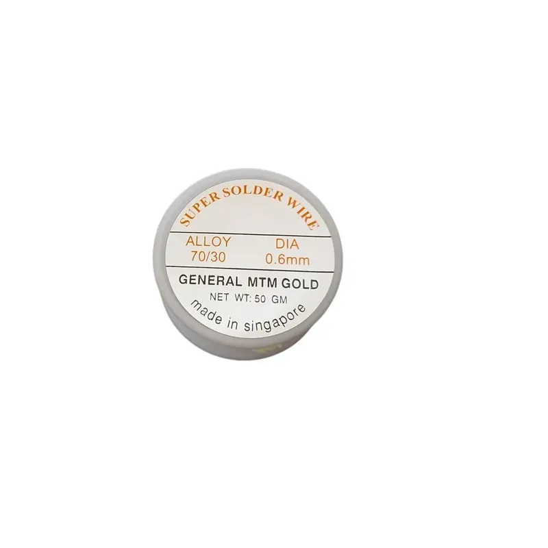 Soldering Wire 0.6 mm 50 g, 70/30 Tin-Lead Alloy