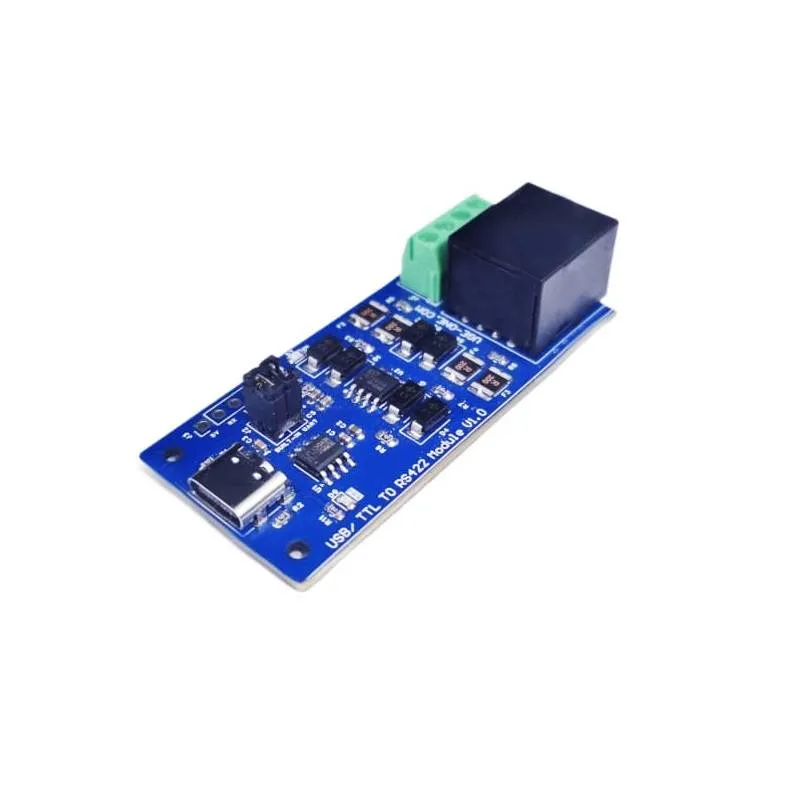 USB to RS422 Converter Module with CH340 and SIT3490EESA Transceiver