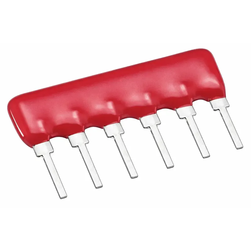 Network Resistor 10KΩ 6-Pin SIP (5 Resistors)