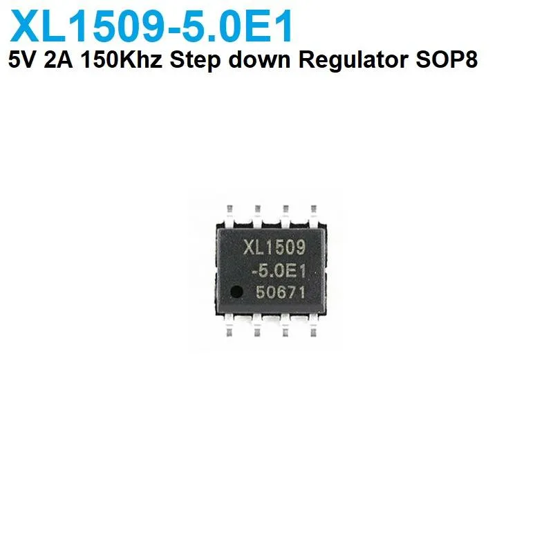 XL1509-5.0E1 5V 2A Buck DC-DC Step-Down Regulator SOP-8