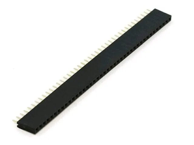 2.54mm 1x40 Female Single Row Header Strip