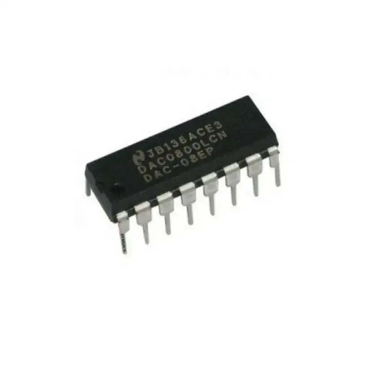 DAC0800 8-bit Current-Output Digital-to-Analog Converter (DIP-16)