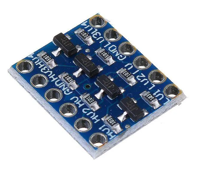 4-Channel Bi-Directional I2C Logic Level Converter, 3.3V to 5V